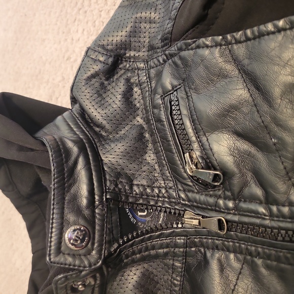 18m Faux Leather Coat - Picture 4 of 6